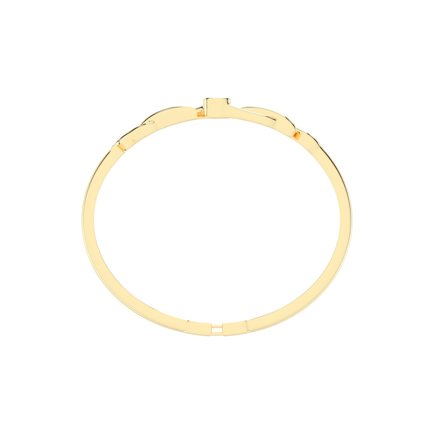 Vellia 0.50Ct Single Round Cut Kada Lab Diamond Bracelet