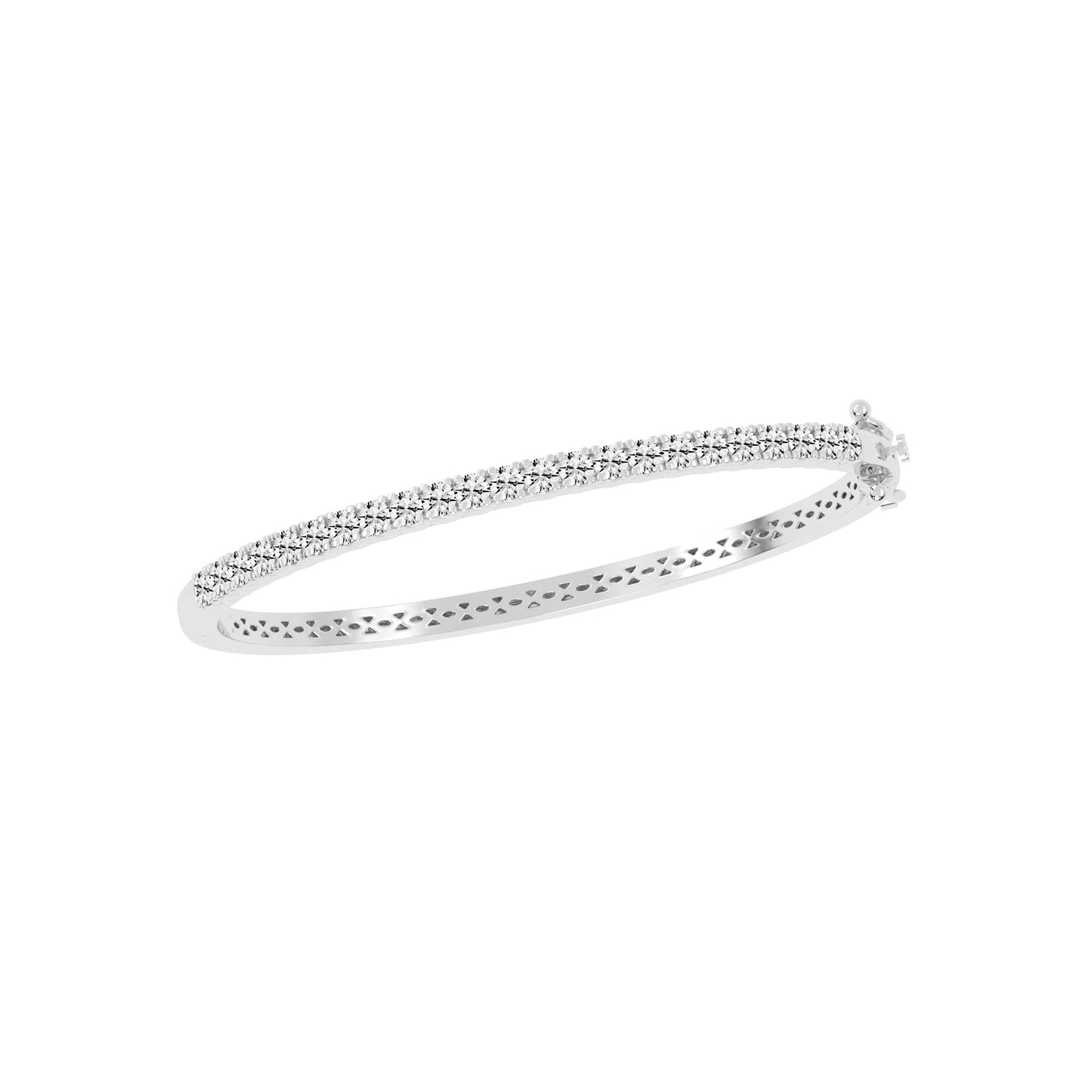 Alora 2Ct Round Cut Kada Lab Diamond Bracelet