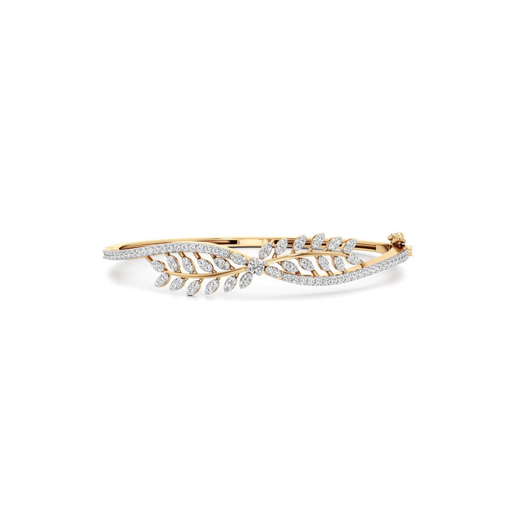 Verdelle Leaf Motif Bracelet