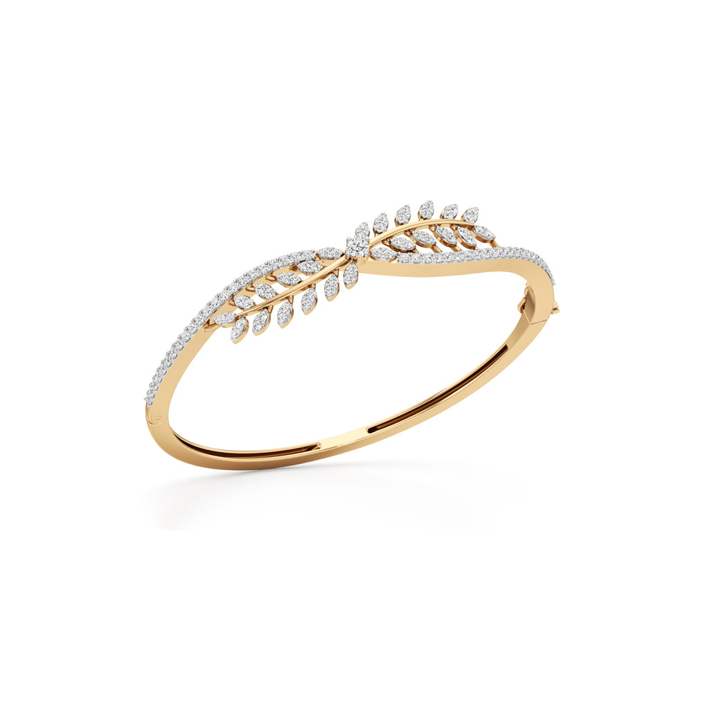 Verdelle Leaf Motif Bracelet