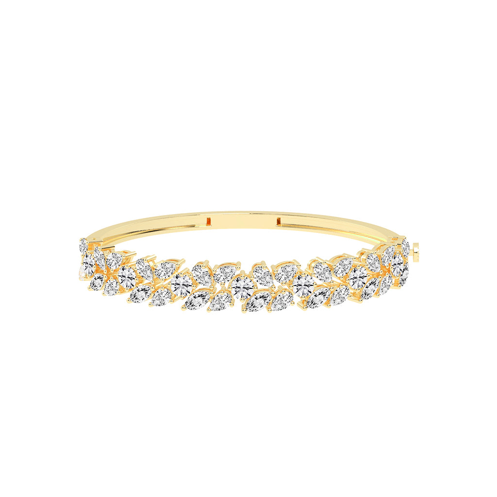 Marelle 10.5Ct Two Row Fancy Lab Diamond Bracelet