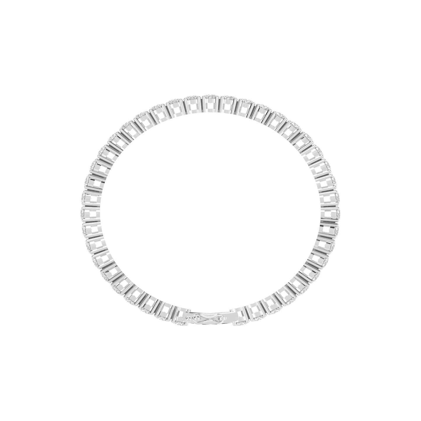 Astra 6Ct Round Cut Tennis Lab Diamond Bracelet