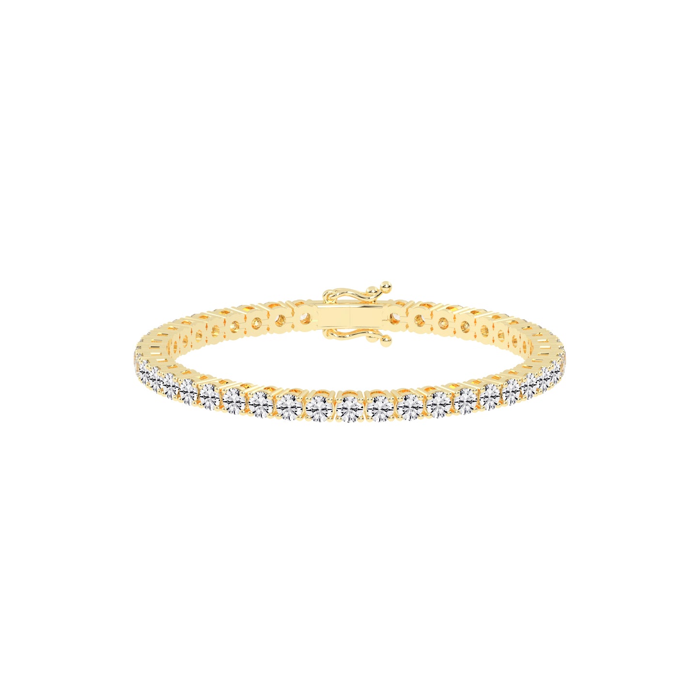 Astra 6Ct Round Cut Tennis Lab Diamond Bracelet