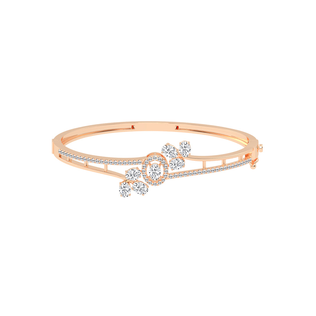 Lumis 2Ct Oval Cut Kada Lab Diamond Bracelet