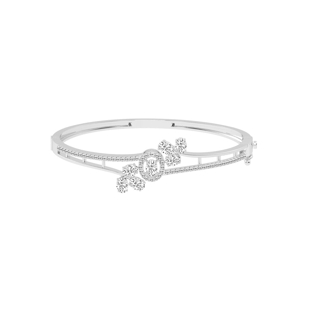 Lumis 2Ct Oval Cut Kada Lab Diamond Bracelet
