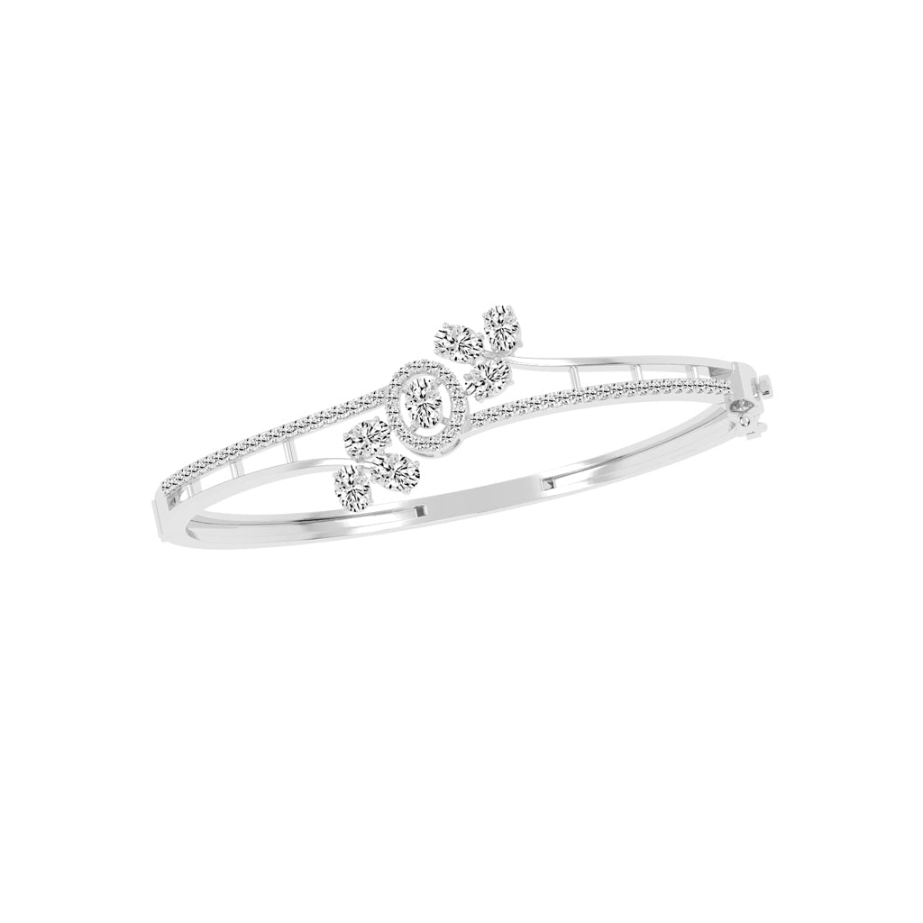Lumis 2Ct Oval Cut Kada Lab Diamond Bracelet