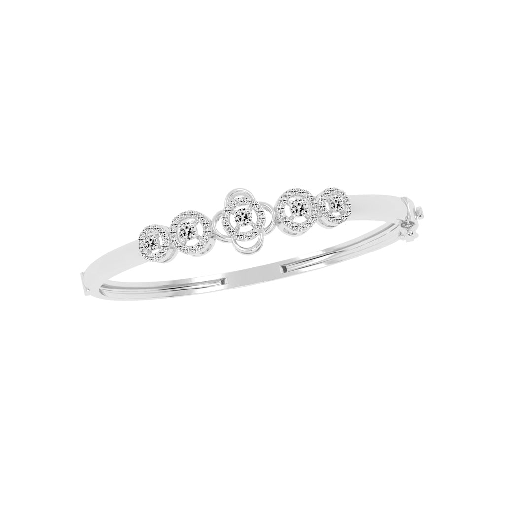 Valen 150Ct Cushion Cut Kada Lab Diamond Bracelet