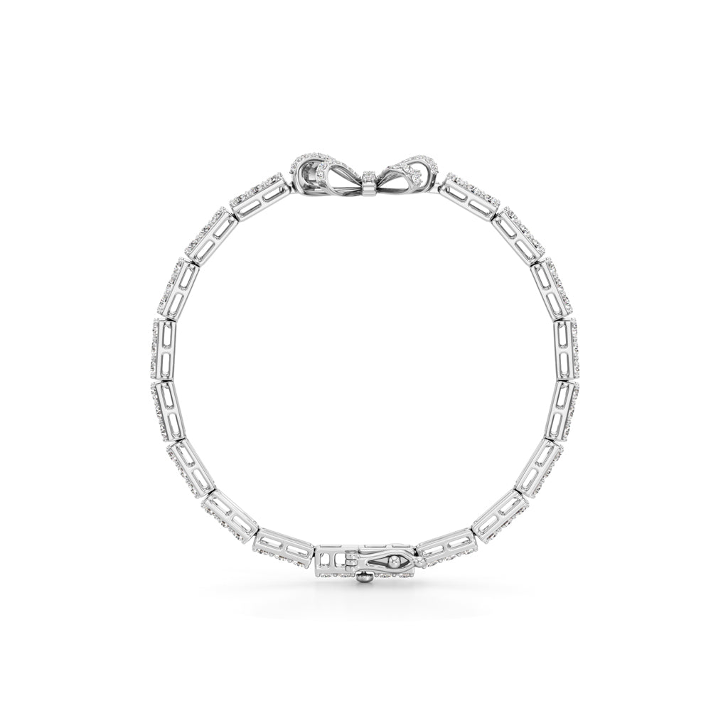 Radiant Bow Charm Bracelet