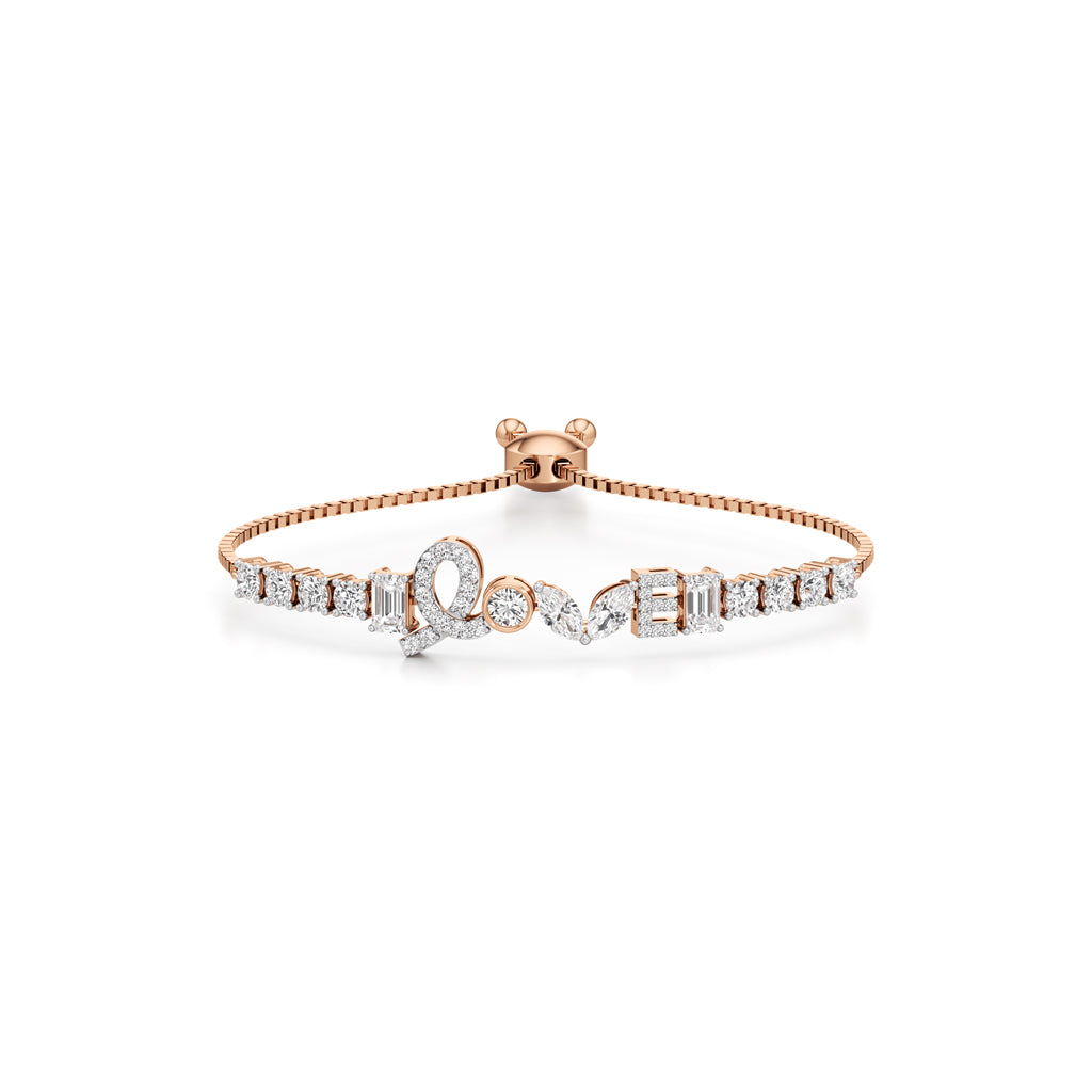 Dazzling Love Diamond Bracelet