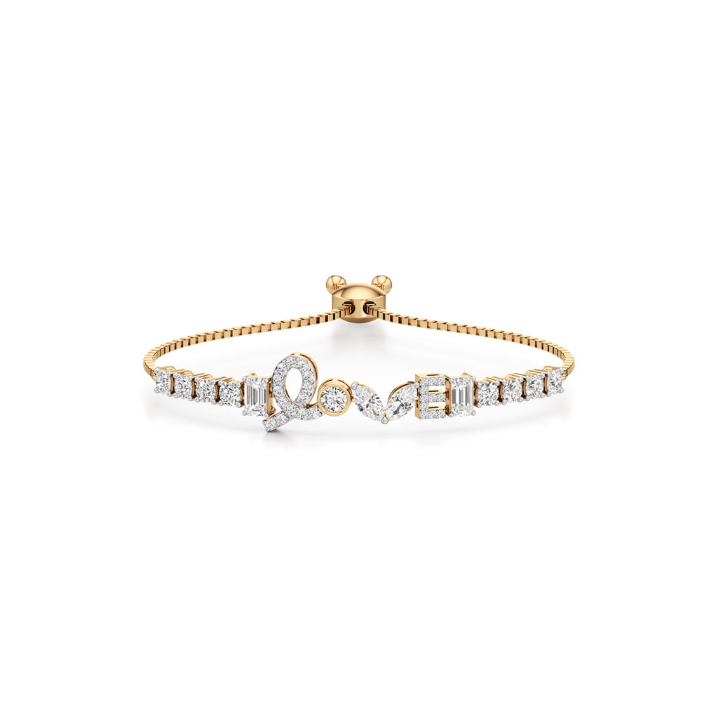 Dazzling Love Diamond Bracelet