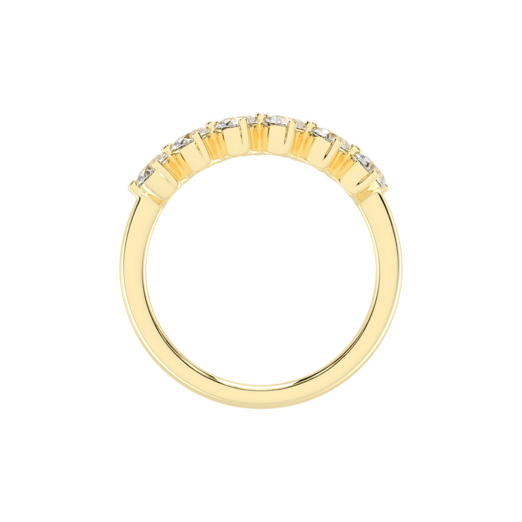 Luxora Pear Shape Eternity Lab Diamond Ring