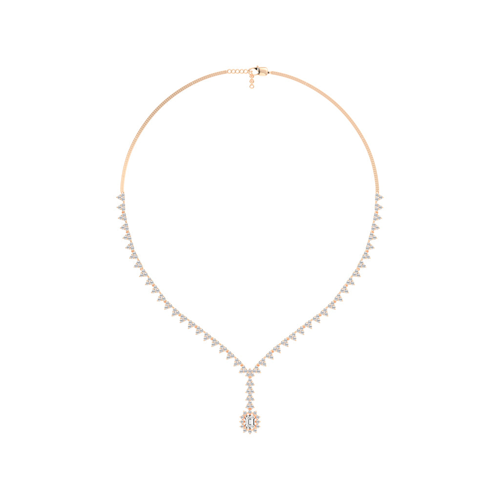 Celeste Cascade Diamond Necklace