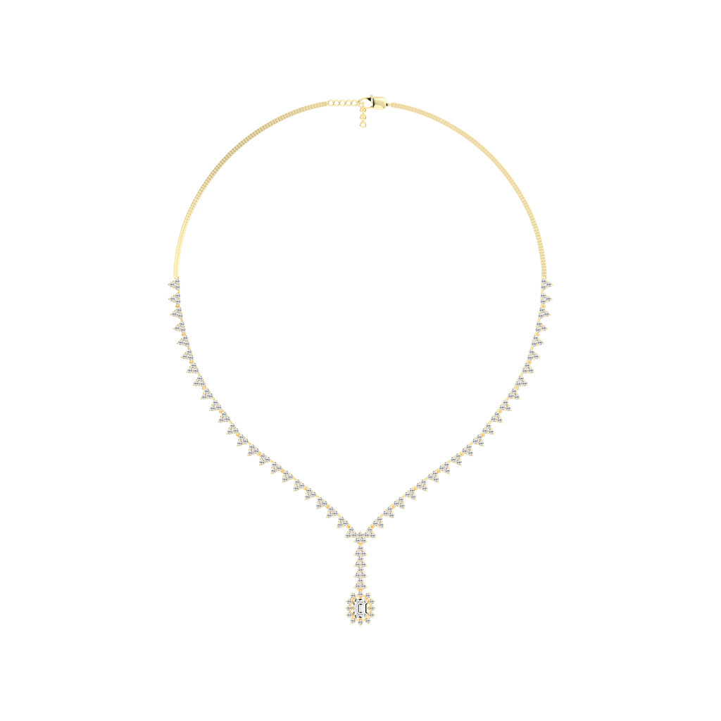 Celeste Cascade Diamond Necklace