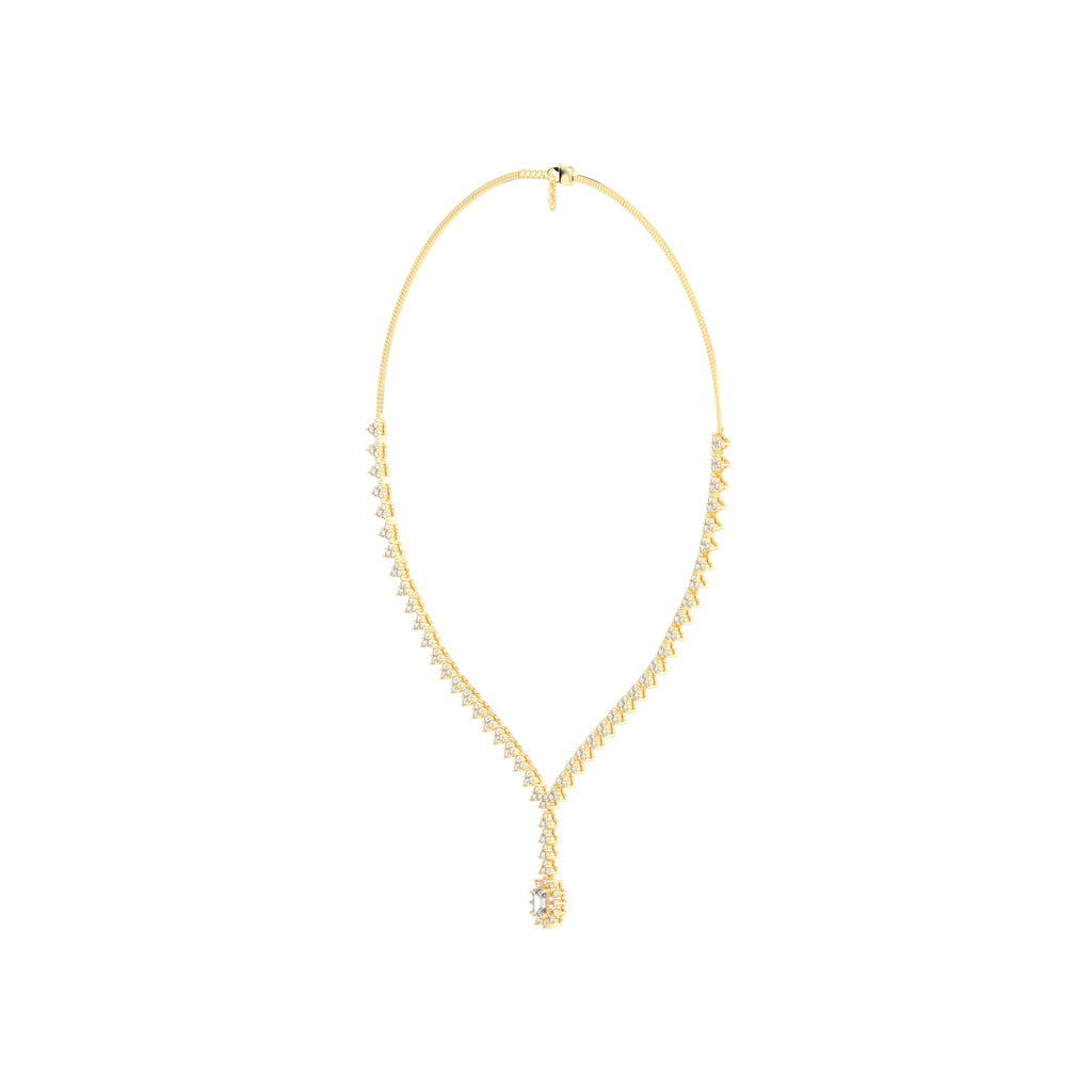 Celeste Cascade Diamond Necklace