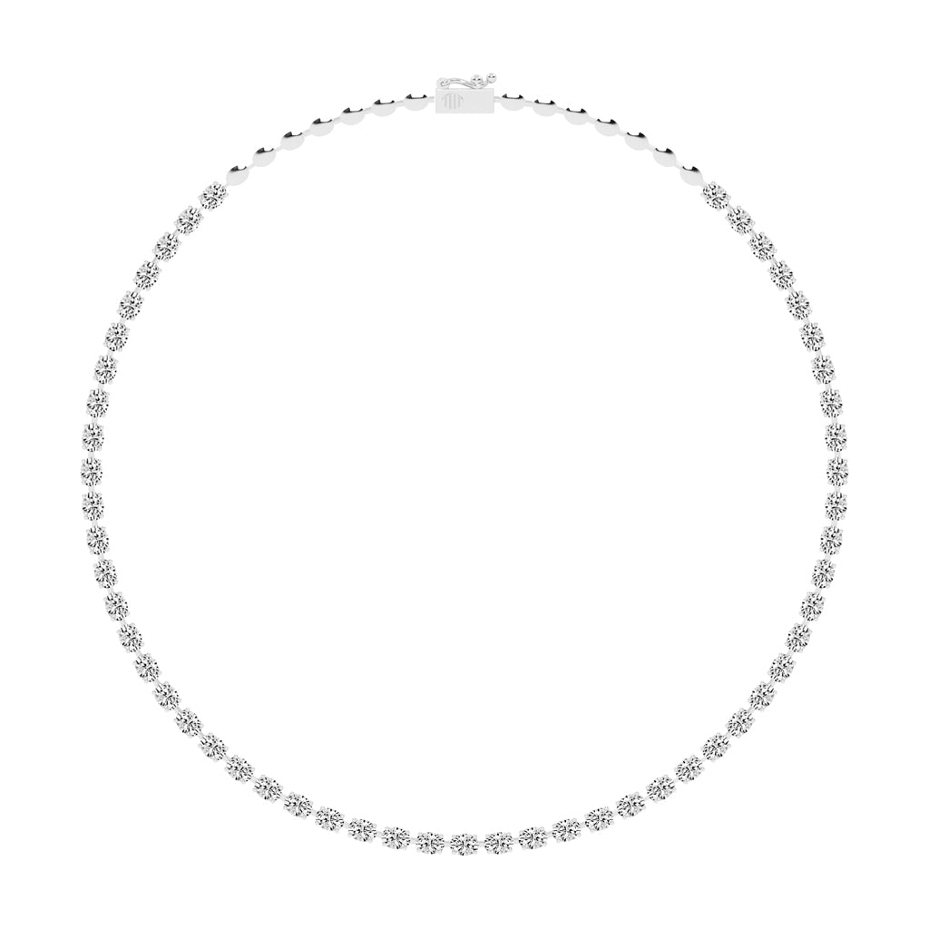 Eterna Classic Diamond Tennis Necklace