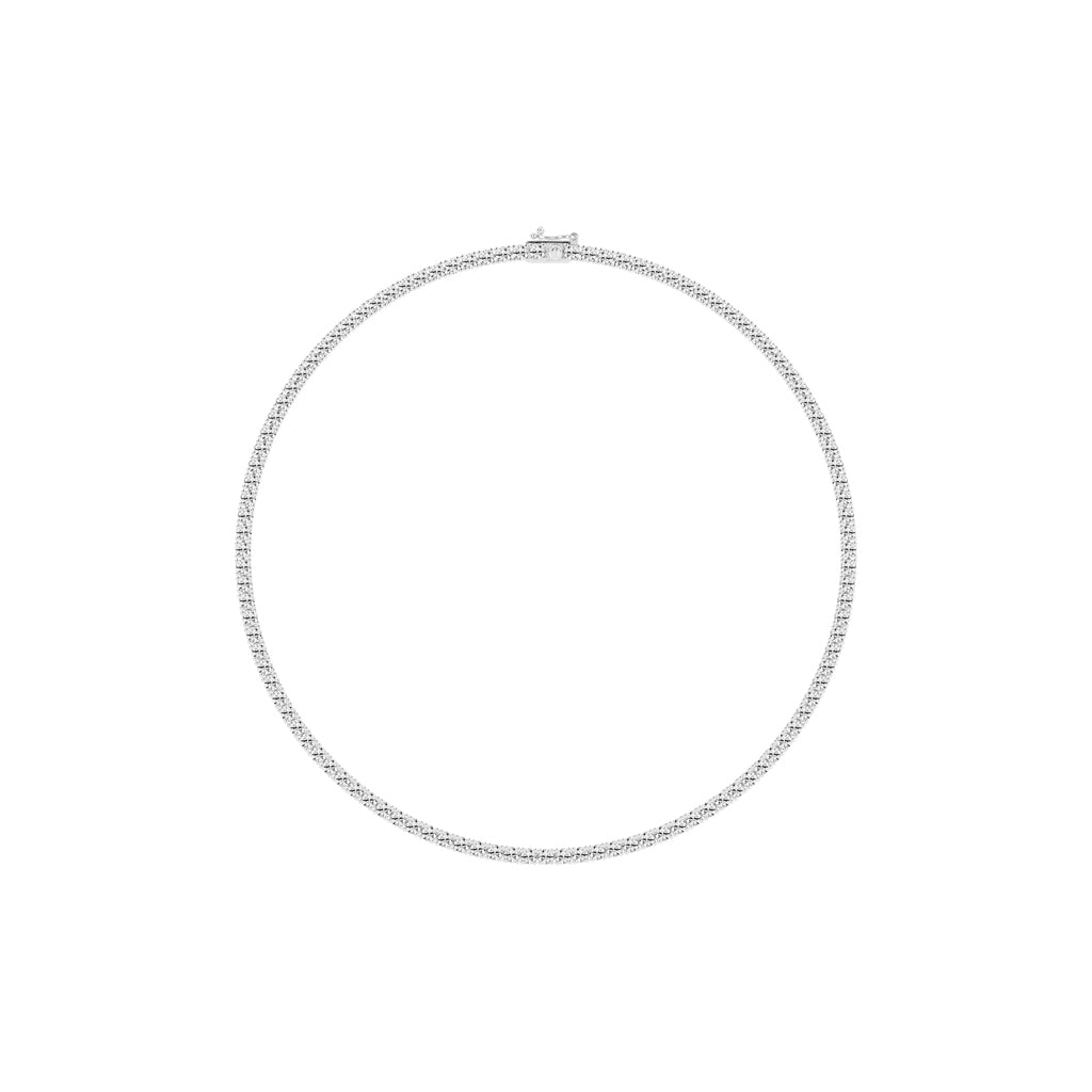 Aurelia Luxe Gold Tennis Necklace