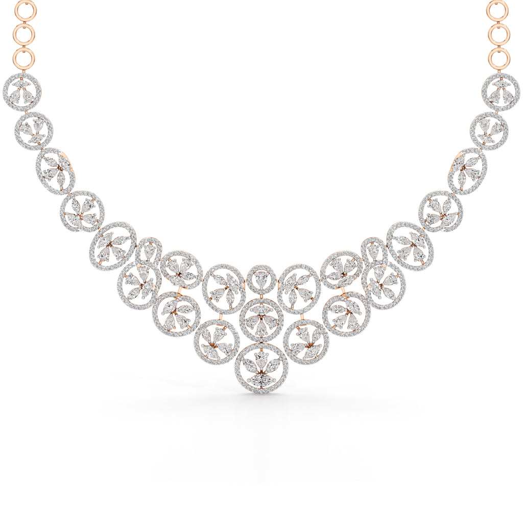 Radiant Bloom Designer Necklace