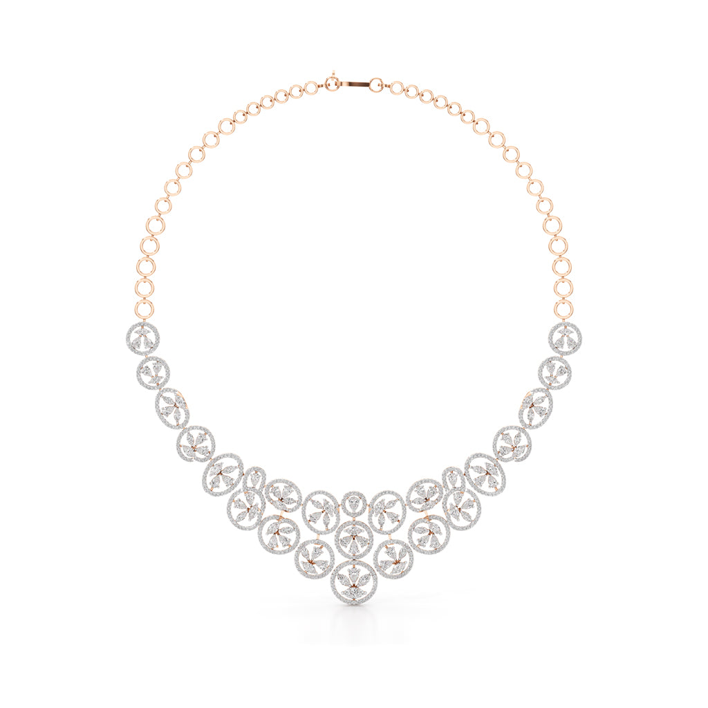 Radiant Bloom Designer Necklace