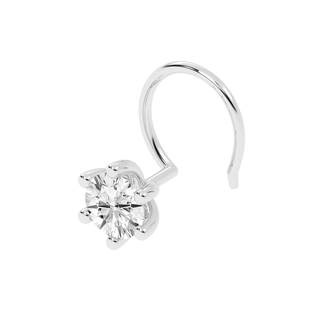 Elara Bloom Rose Nose Pin