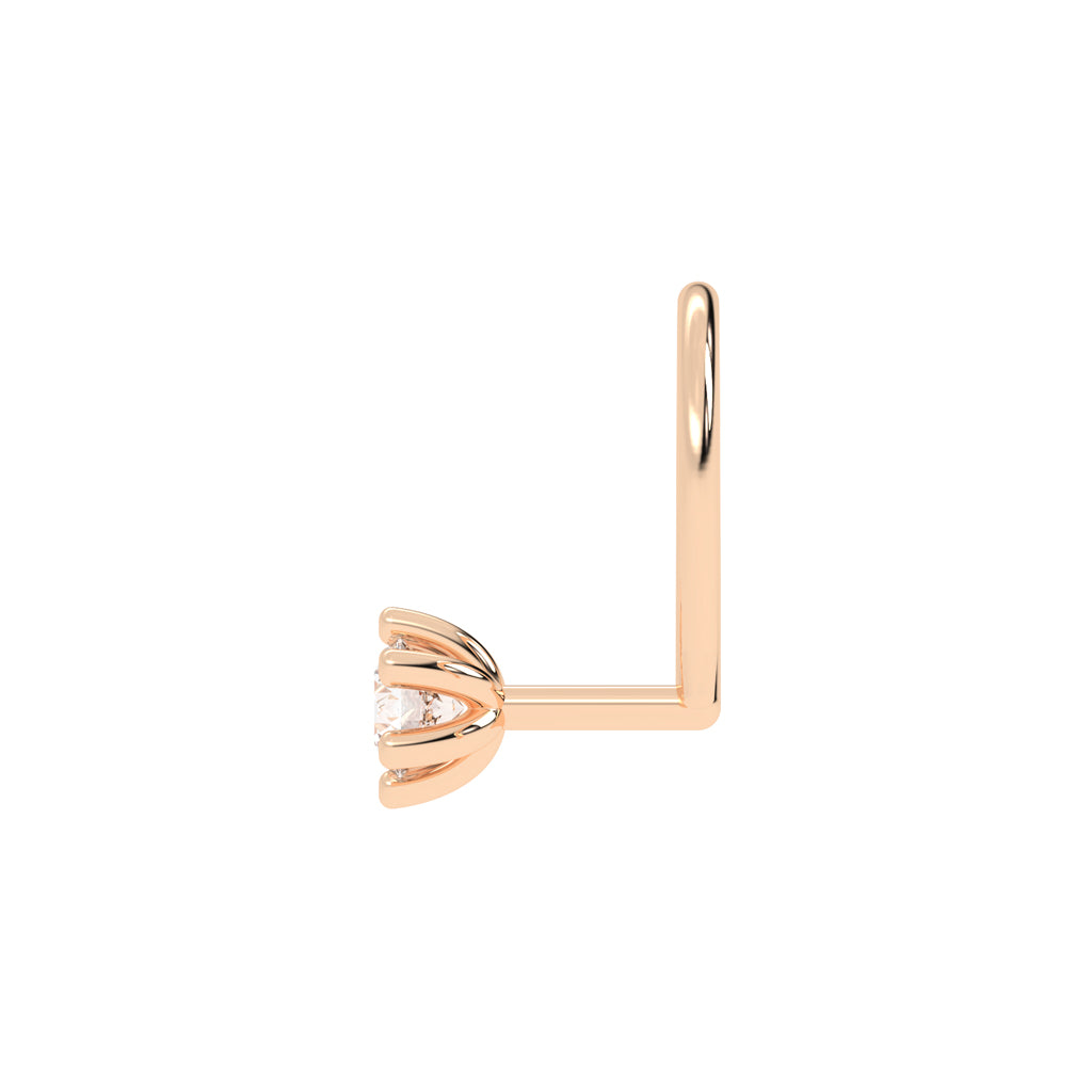 Kiyana Classic Spark Diamond Nose Pin