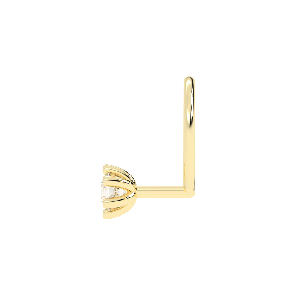 Kiyana Classic Spark Diamond Nose Pin