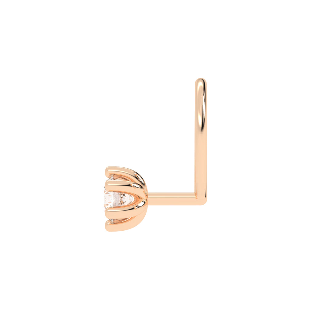 Sitara Glow Diamond Nose Pin