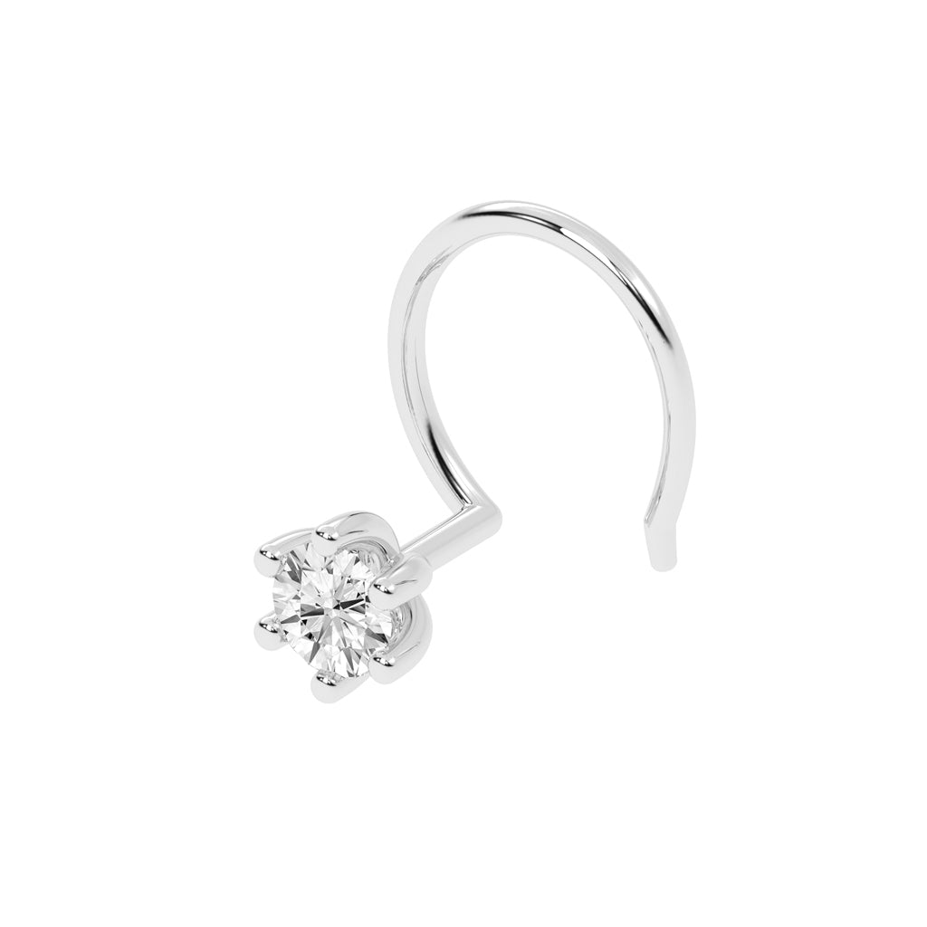 Sitara Glow Diamond Nose Pin