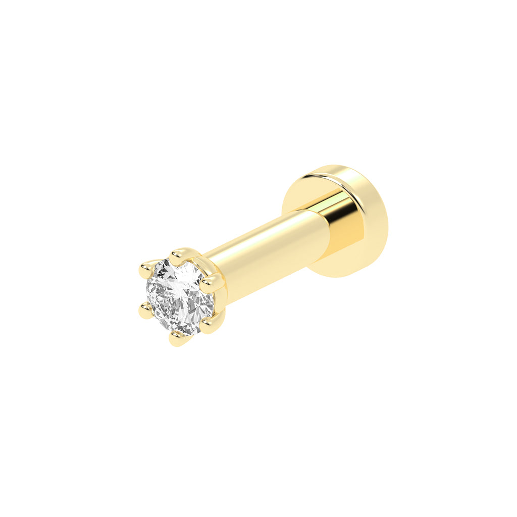Classic Round Shape Nose Pin