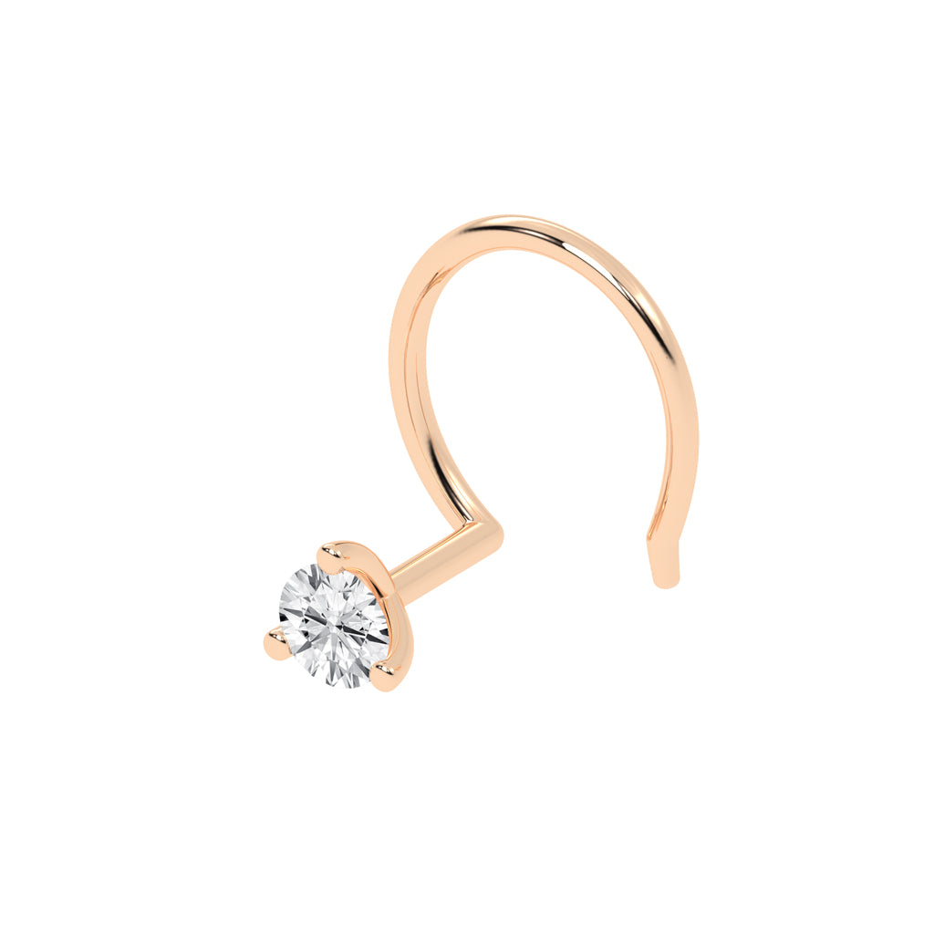 Barely-There Diamond Nose Adornment