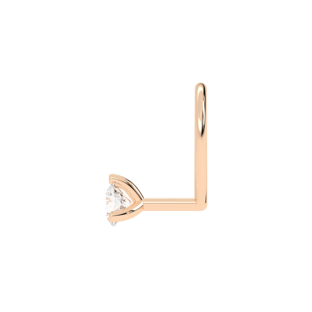 Barely-There Diamond Nose Adornment