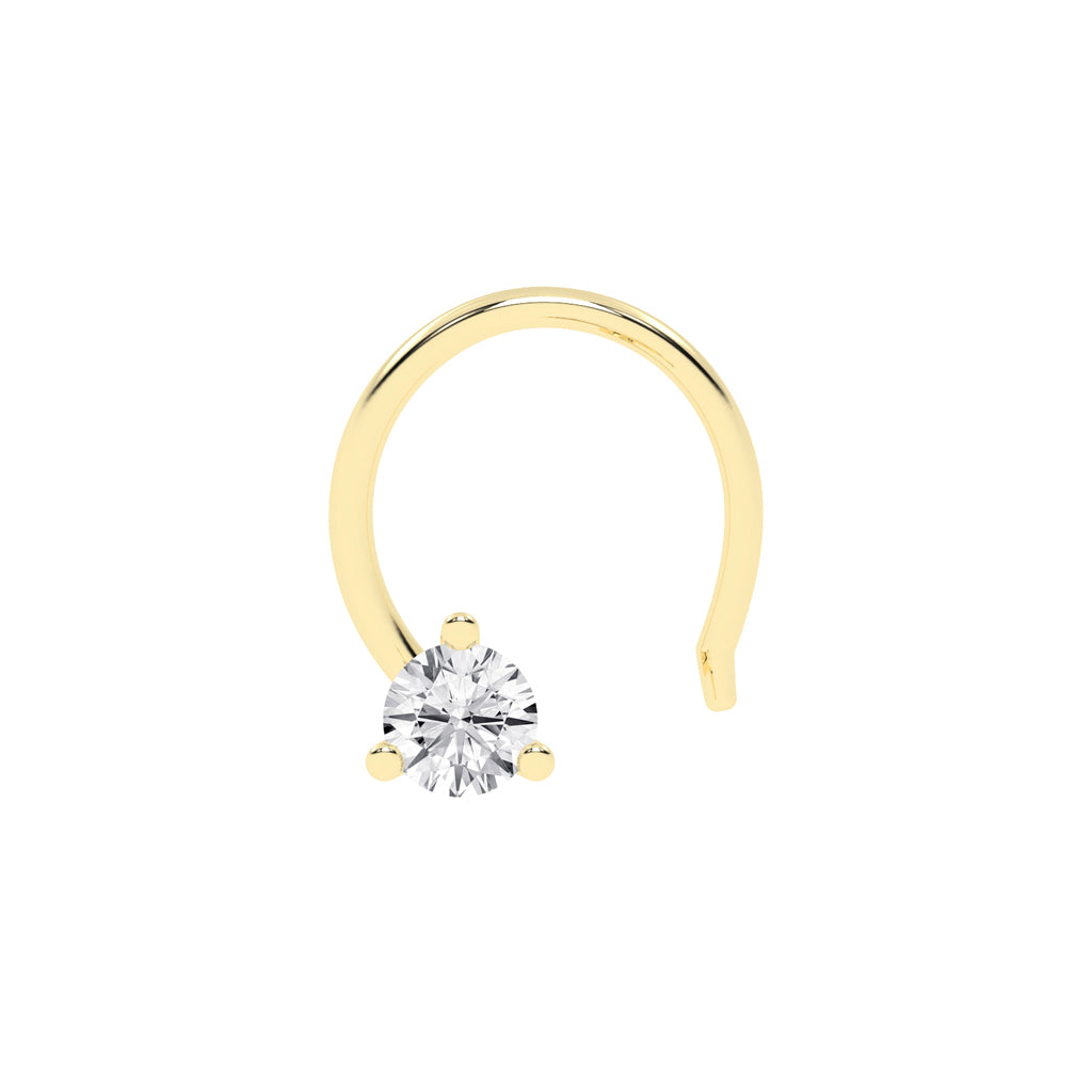 Barely-There Diamond Nose Adornment