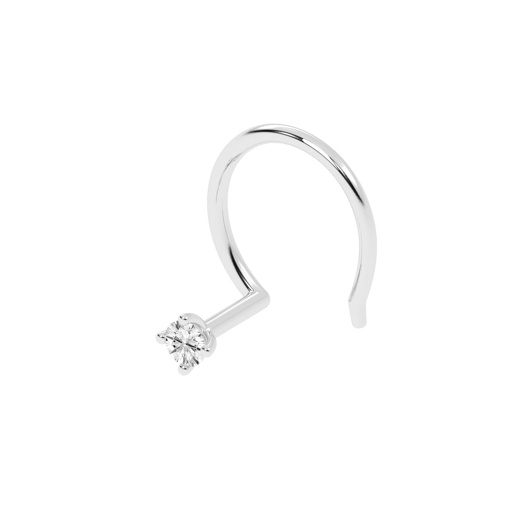 Pure Light Diamond Nose Stud