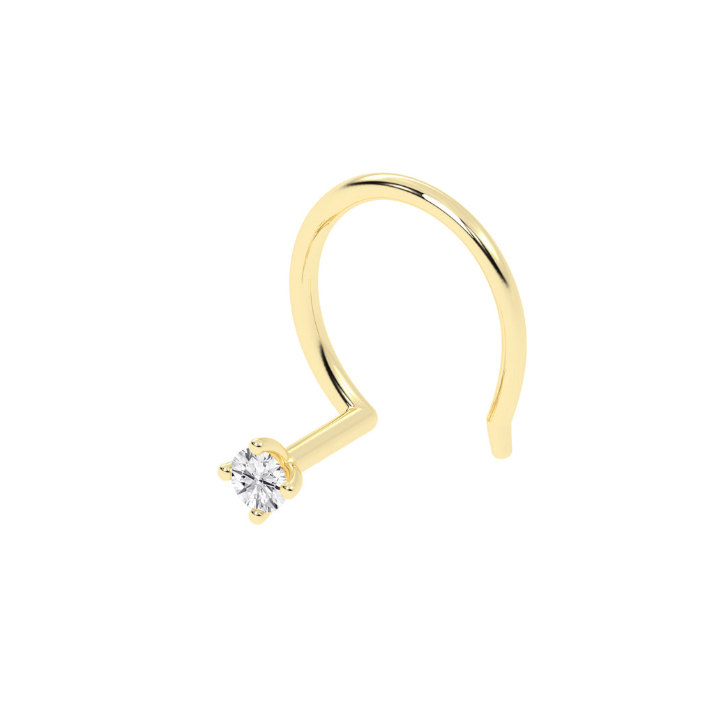 Pure Light Diamond Nose Stud