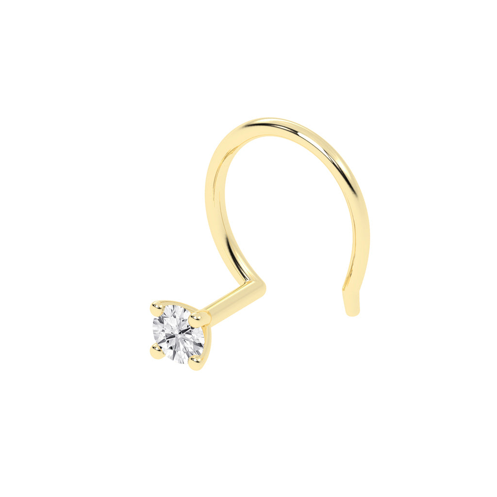 Pristine Diamond Nose Adornment