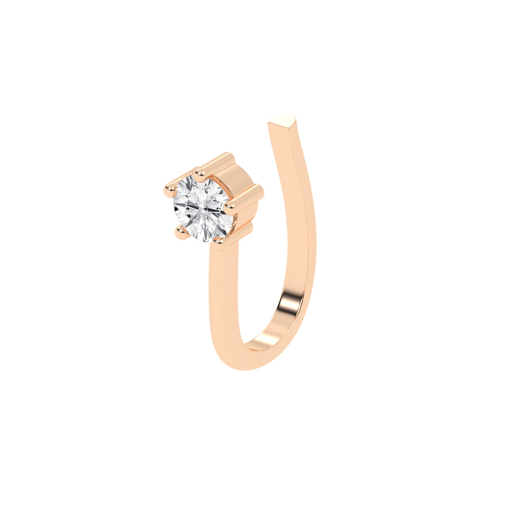 Solitaire Diamond Sparkle Nose Pin