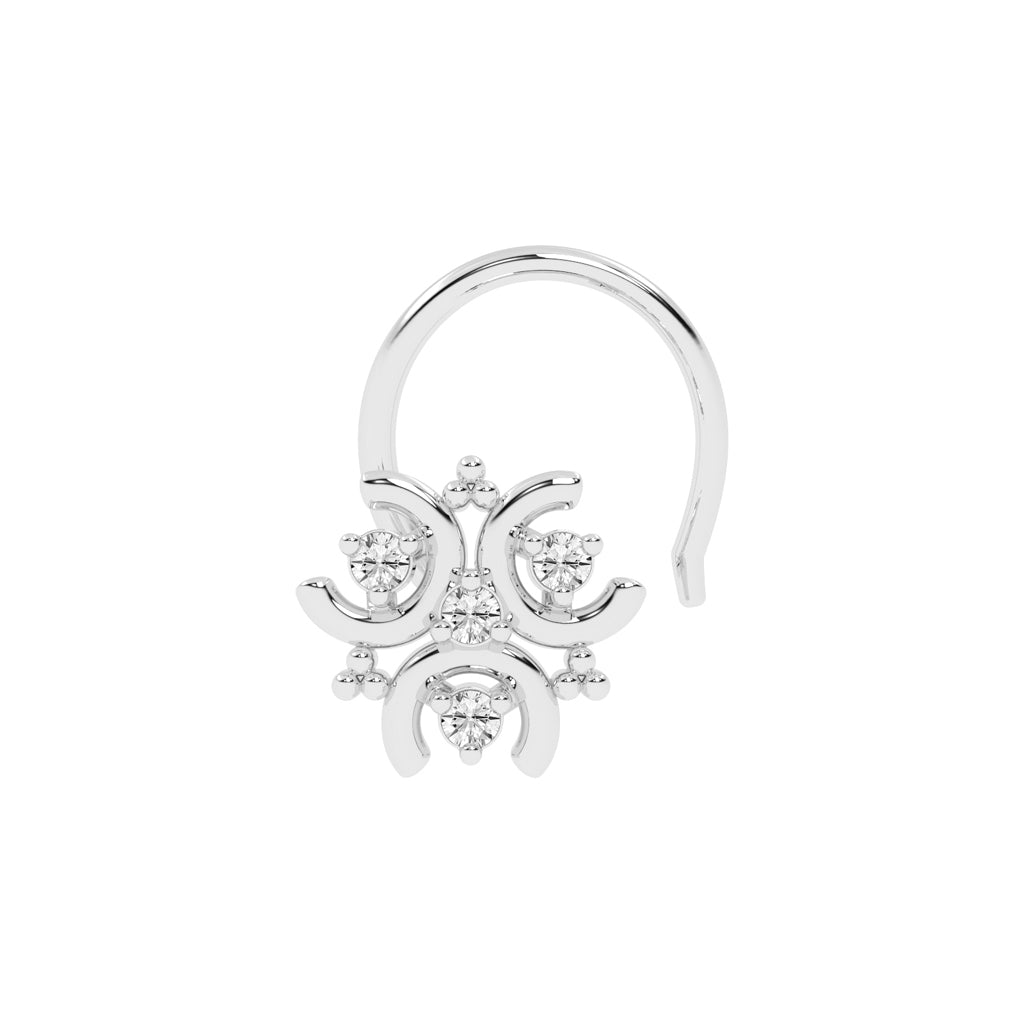 Enchanting Radiance Blossom Nose Pin