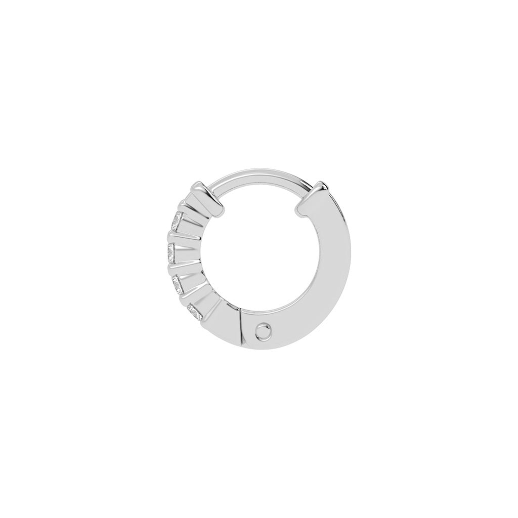 Radiant Cascade Line Nose Pin