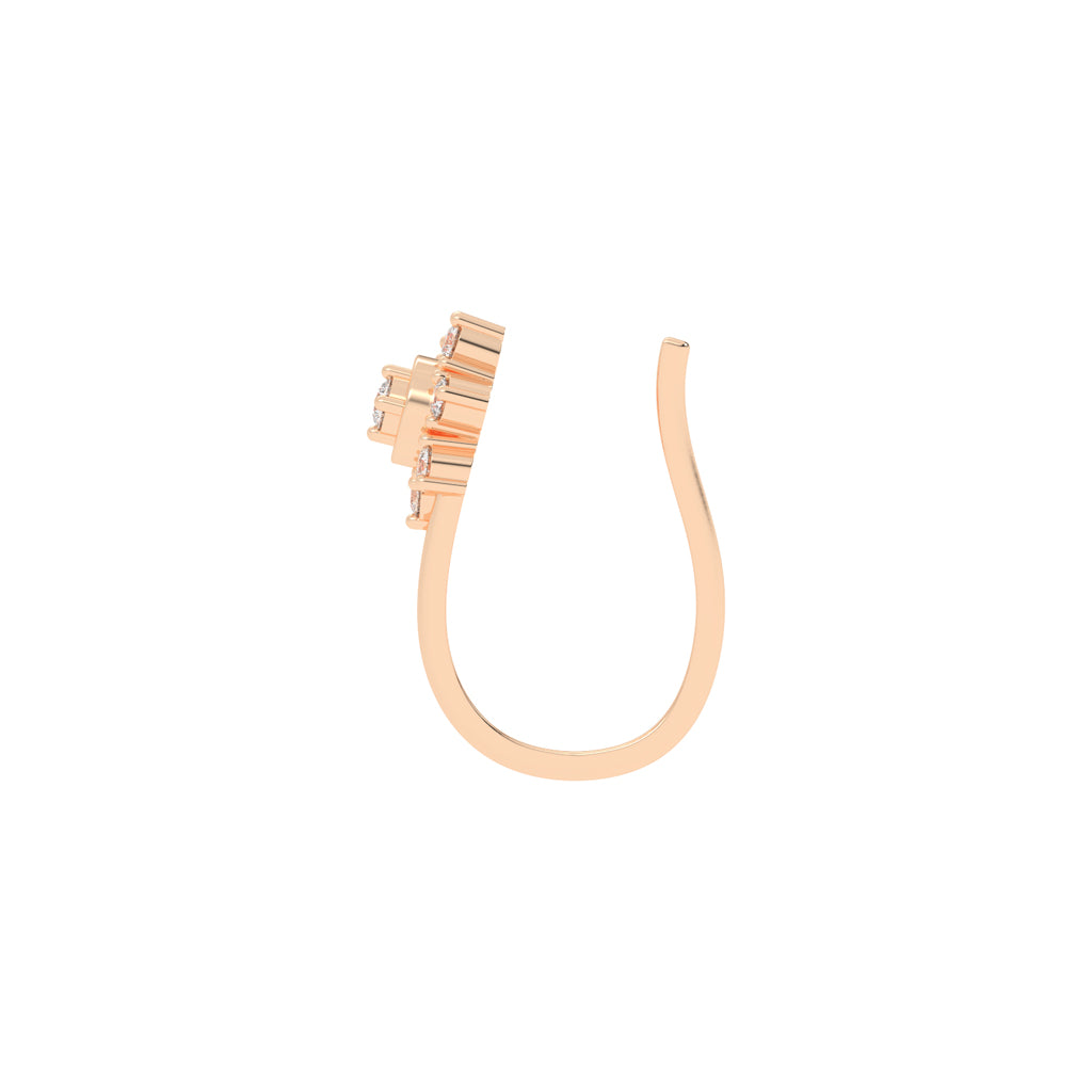 Shimmering Blossom Nose Stud