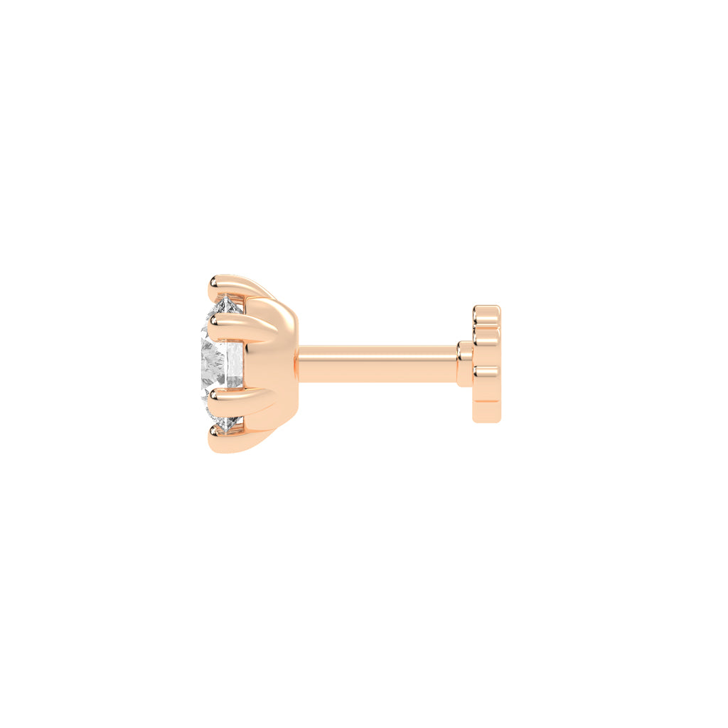 Classic Gemstone Nose Stud