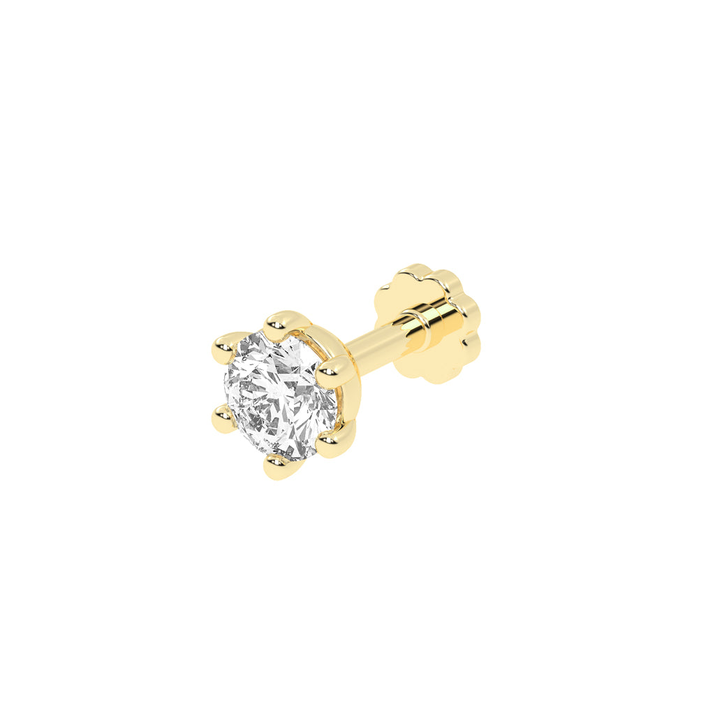 Classic Gemstone Nose Stud
