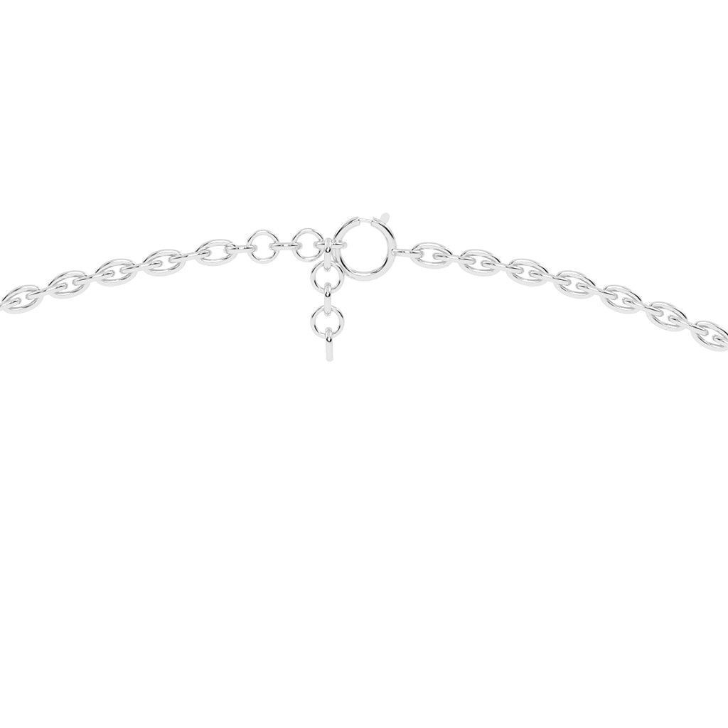 Serena ribbon round cut Delicate lab diamond Pendant