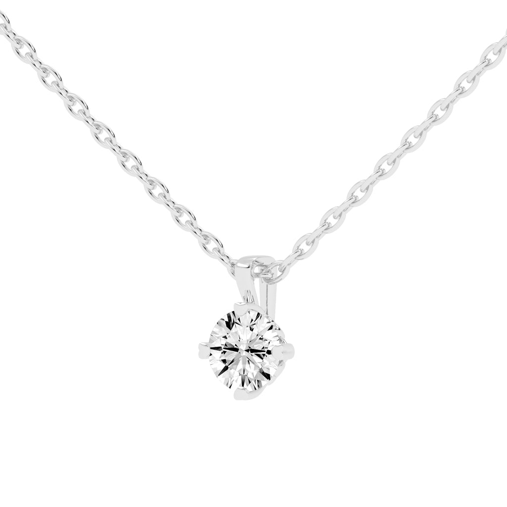 Elysian Spark Classic Solitaire Pendant