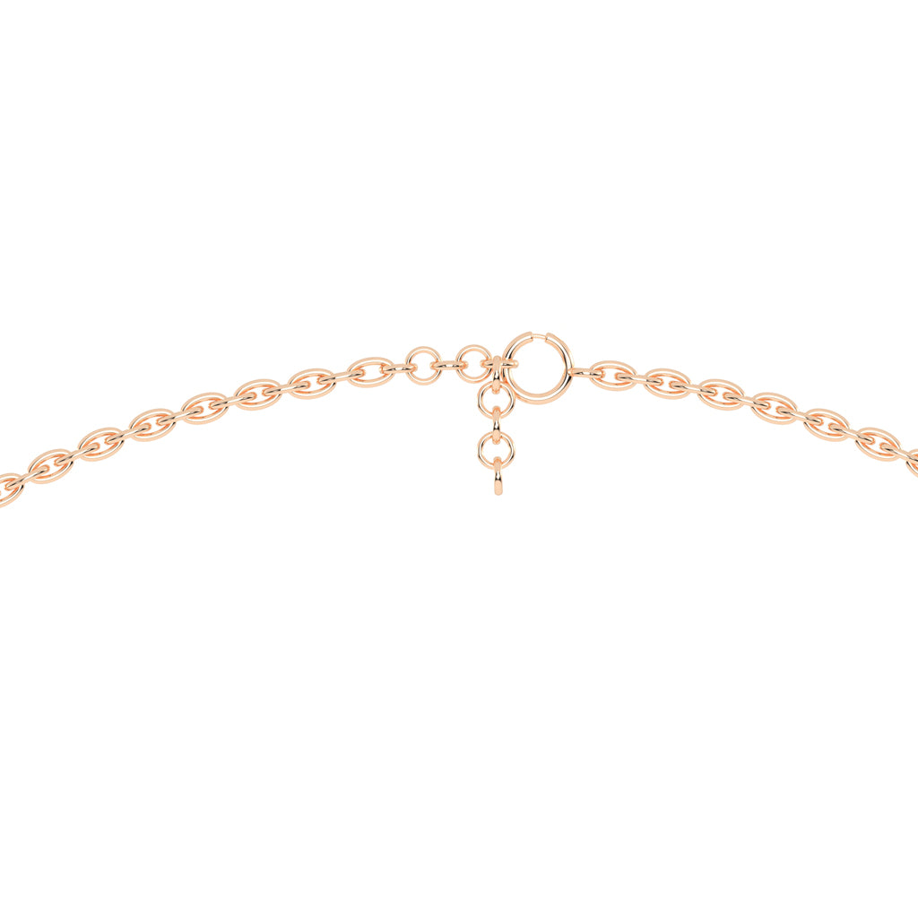 0.50 Ct Round Shape Gold Solitaire Pendants