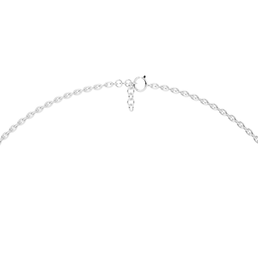 1Ct Round Shape Delicate Mangalsutra