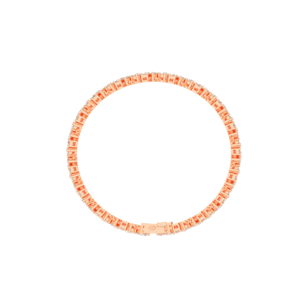 Ilara Alternative Setting Fancy Lab Diamond Bracelet