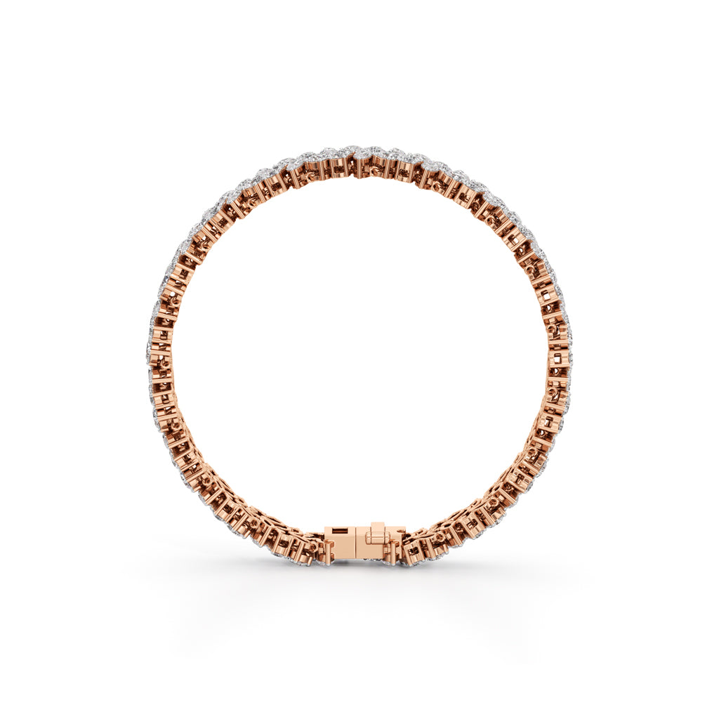 Luminous Diamond Vine Bracelet