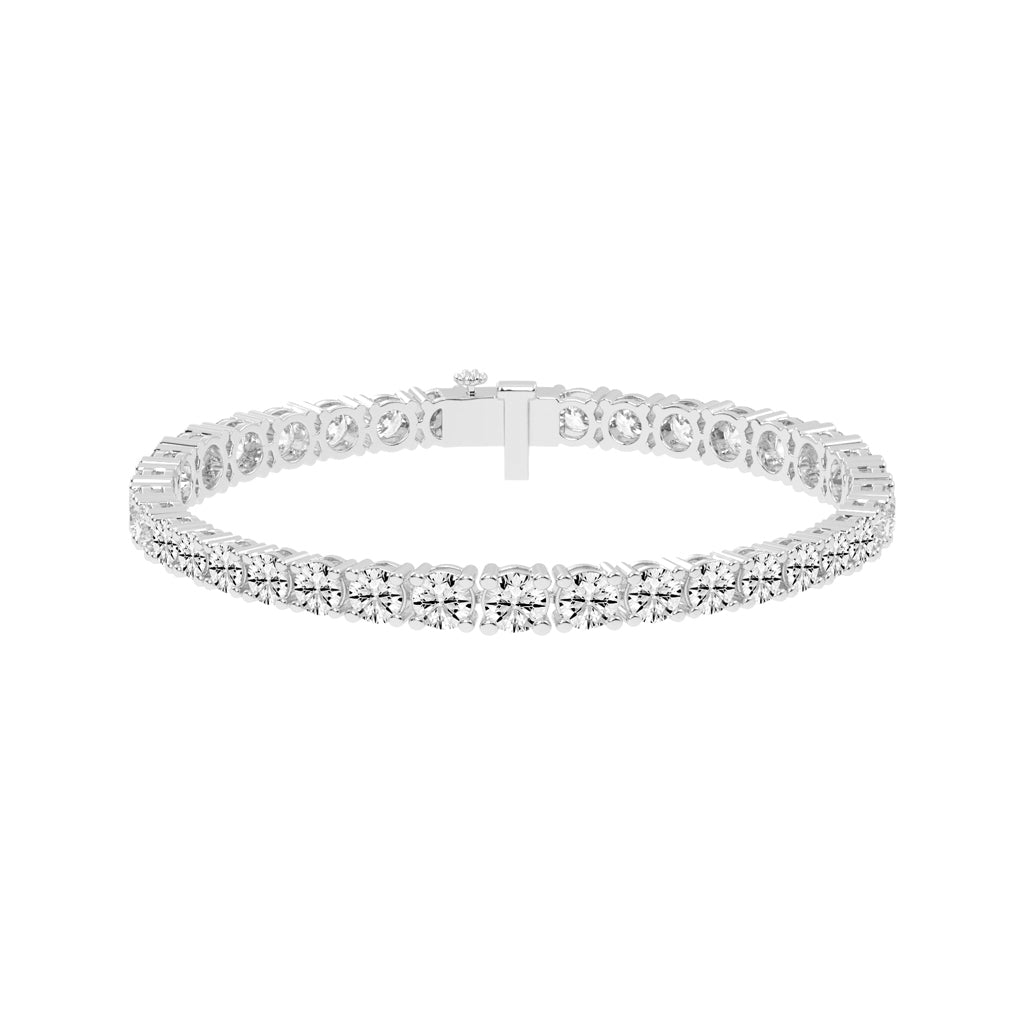 Delara Standard Round Tennis Lab Diamond Bracelet