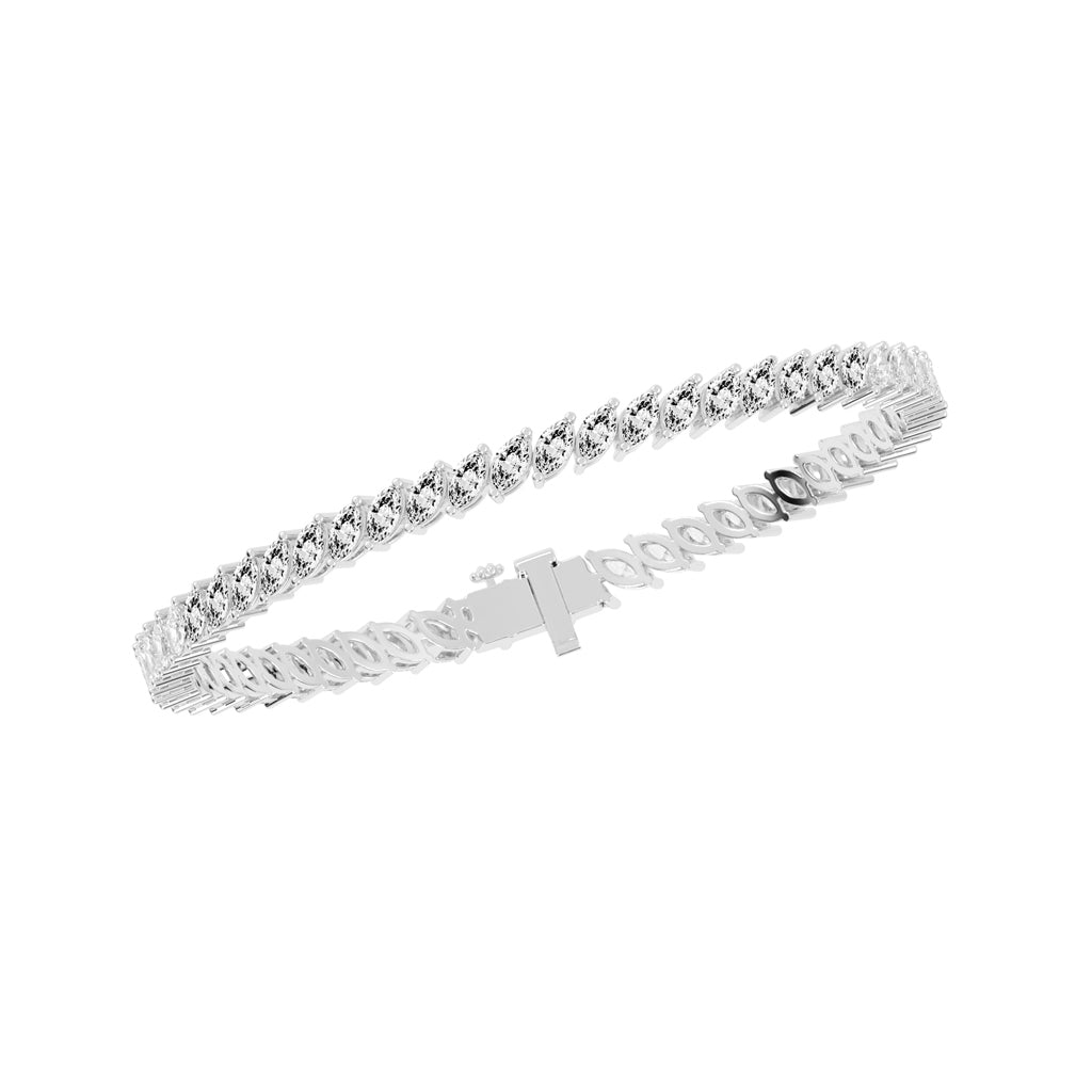 Tivara Floating Marquise Cut Tennis Lab Diamond Bracelet