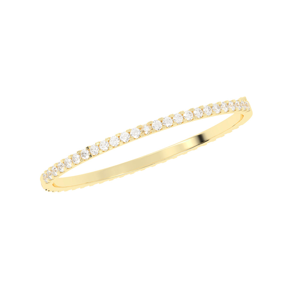Irena Shared Setting Round Cut Kada Lab Diamond Bracelet