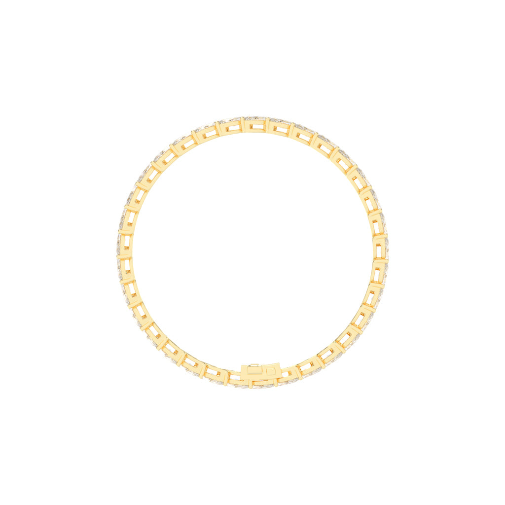 Vesper Marquise Cut Tennis Lab Diamond Bracelet